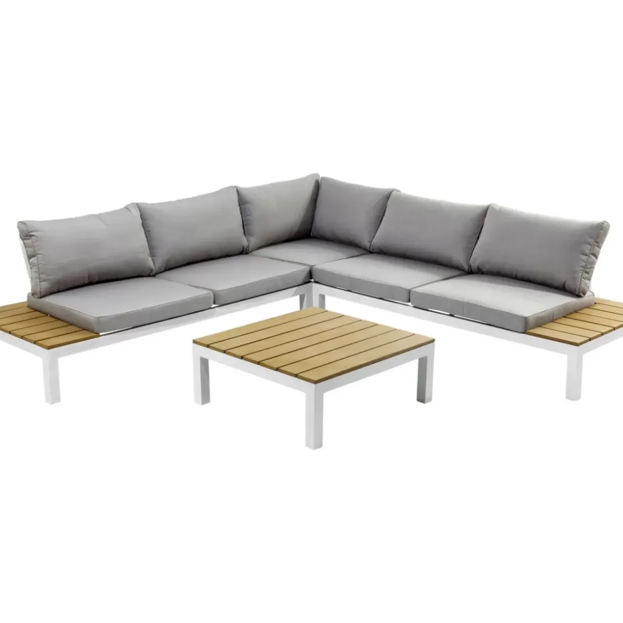 Sitzgruppe Holiday Weiss (4-Tlg.)