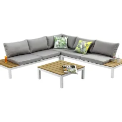 Sitzgruppe Holiday Weiss (4-Tlg.)