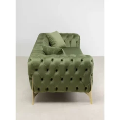 Sofa Bellissima 3-Sitzer Grun 240Cm