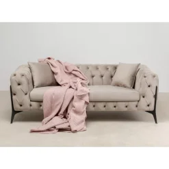 Sofa Bellissima 2-Sitzer Velvet Beige 200Cm