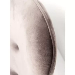 Sofa Black Vicky 2-Sitzer Velvet Grau