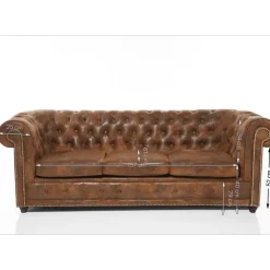 Sofa Cambridge 3-Sitzer Vintage Smart