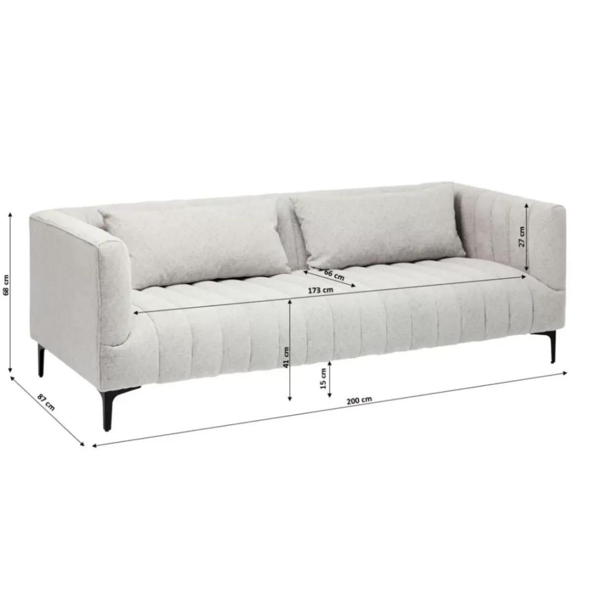 Sofa Celebrate 3-Sitzer S&P