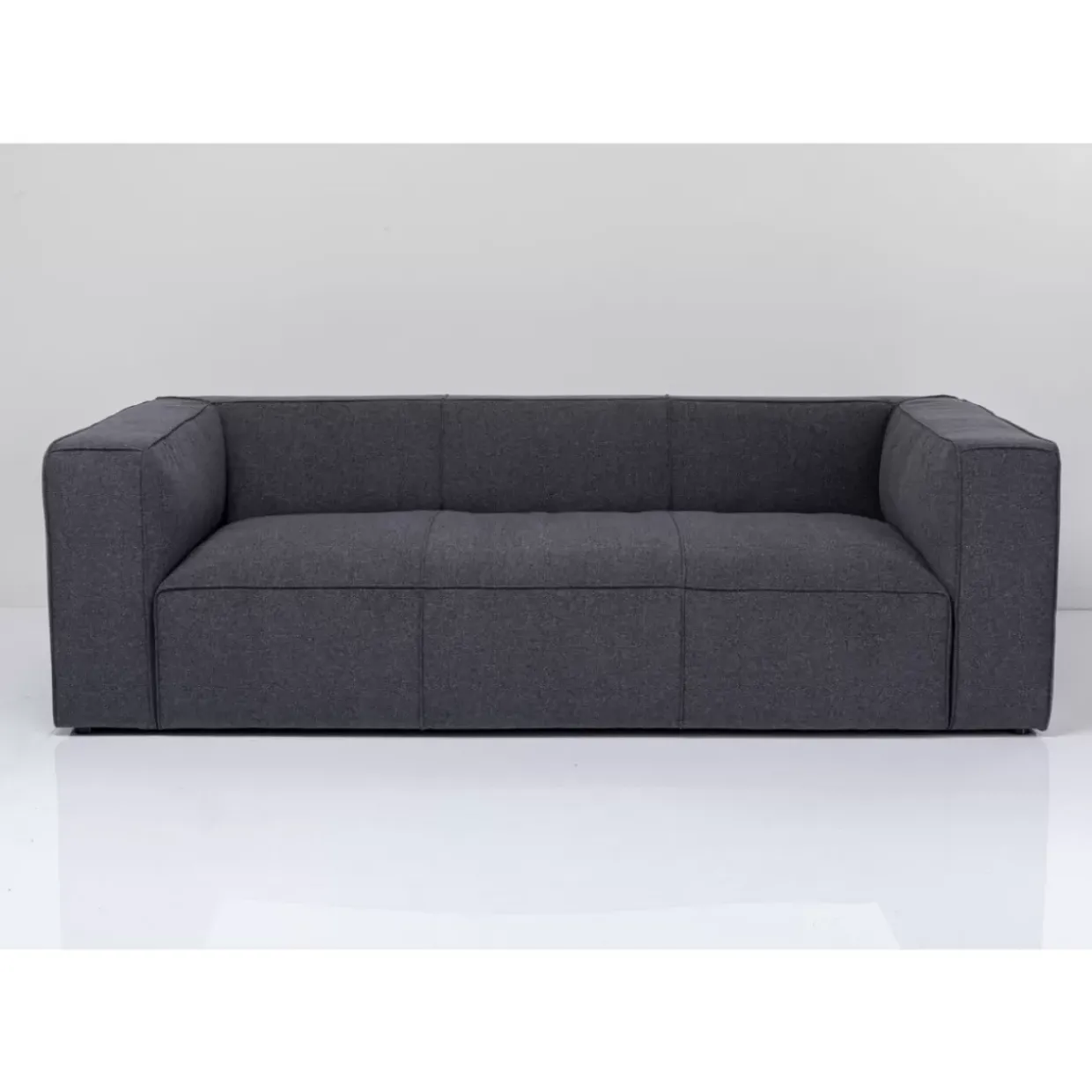 Sofa Cubetto 3-Sitzer Dunkelgrau 220Cm