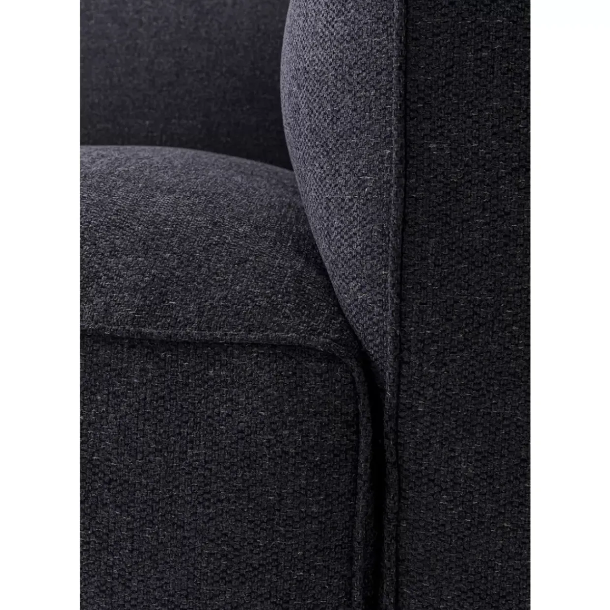 Sofa Cubetto 3-Sitzer Dunkelgrau 220Cm