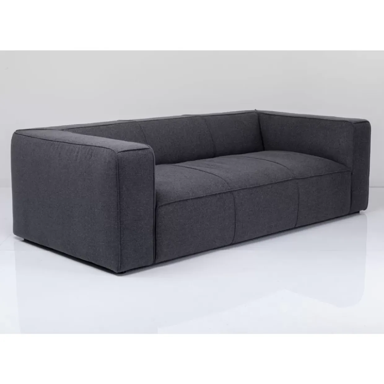 Sofa Cubetto 3-Sitzer Dunkelgrau 220Cm
