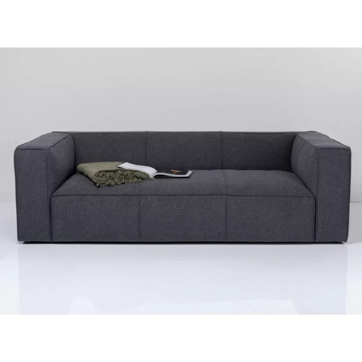 Sofa Cubetto 3-Sitzer Dunkelgrau 220Cm