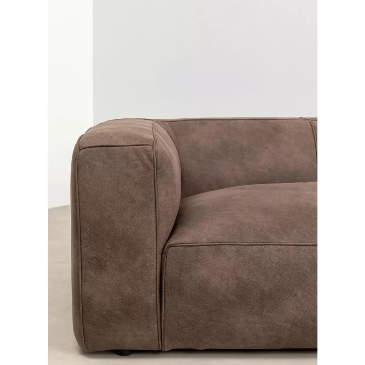 Sofa Cubetto 3-Sitzer Taupe 220Cm