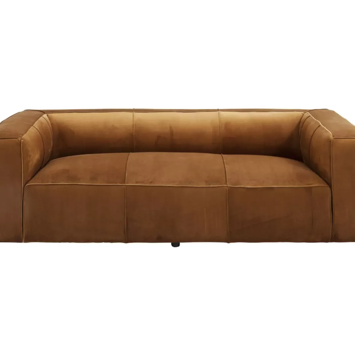 Sofa Cubetto 3-Sitzer Velvet Braun