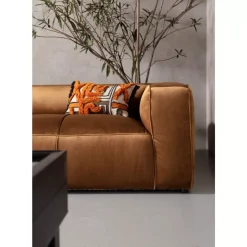 Sofa Cubetto 3-Sitzer Velvet Braun