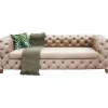 Sofa Desire 3-Sitzer Velvet Ecru