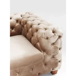 Sofa Desire 3-Sitzer Velvet Ecru