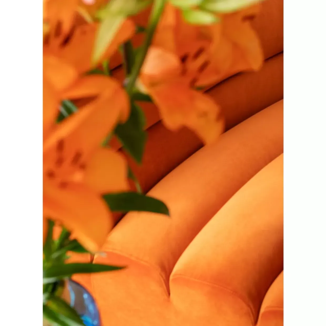 Sofa Element Wave Orange