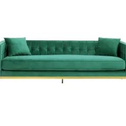 Sofa Loft 3-Sitzer Grun