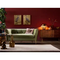 Sofa Rimini 2-Sitzer Grun