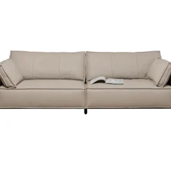 Sofa 3-Sitzer Victor Leder Grau 233Cm