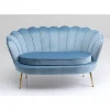 Sofa Water Lily 2-Sitzer Aqua 132Cm