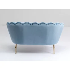 Sofa Water Lily 2-Sitzer Aqua 132Cm