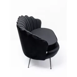 Sofa Water Lily 2-Sitzer Black Schwarz