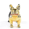 Spardose Bulldog Gold-Schwarz