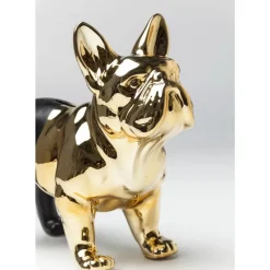 Spardose Bulldog Gold-Schwarz