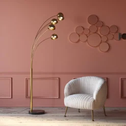 Spiegel Bubbles Messing 183X93Cm