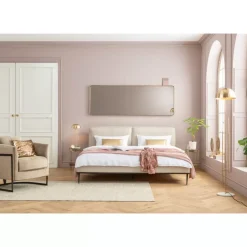 Spiegel Curve Rectangular Brass 70X200Cm