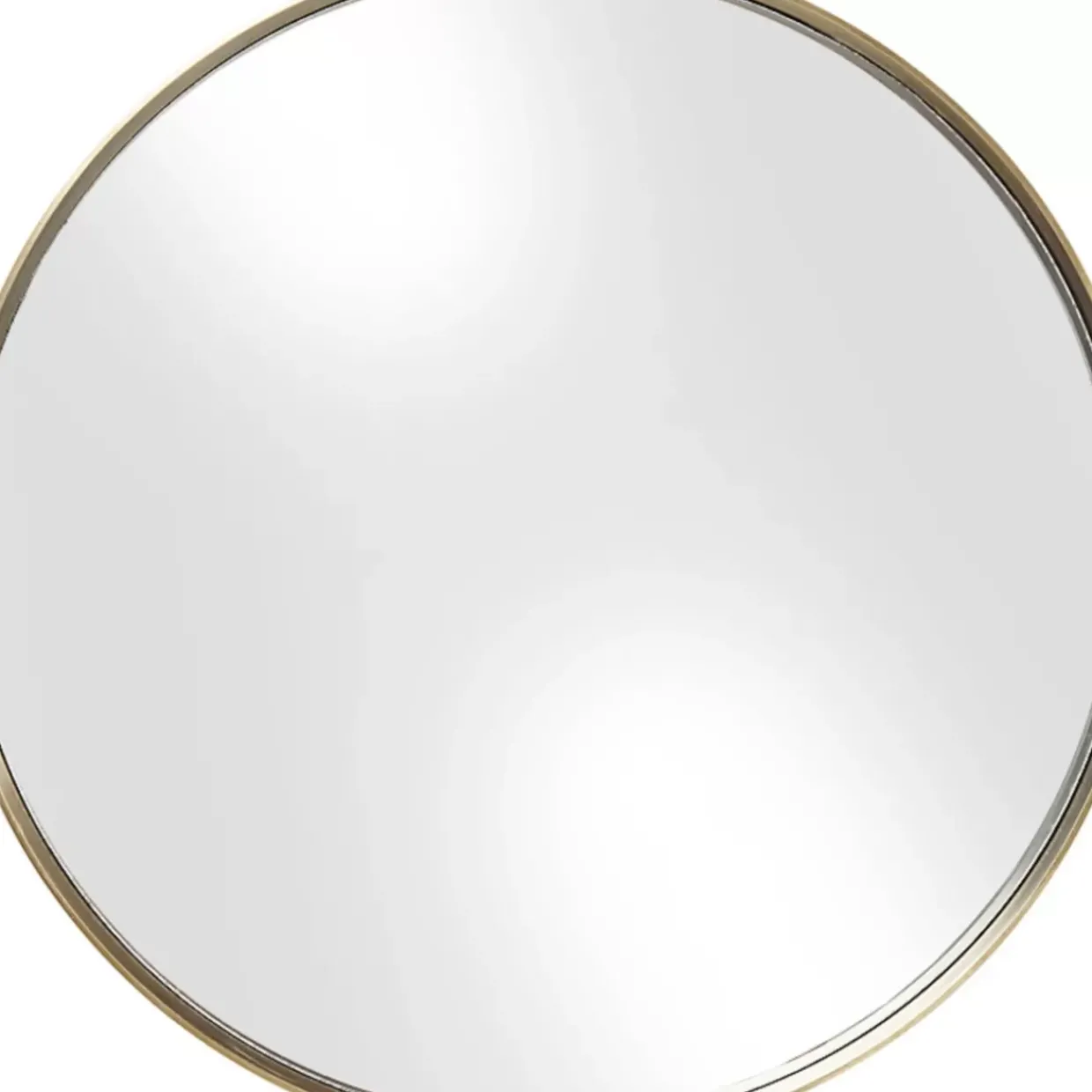 Spiegel Curve Round Brass O60Cm