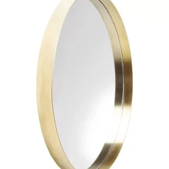 Spiegel Curve Round Brass O60Cm