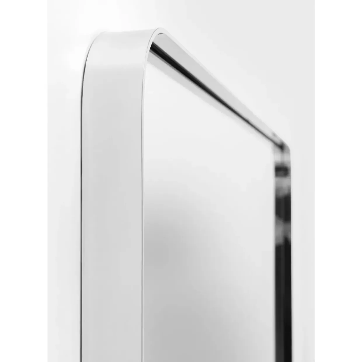 Spiegel Curvy Chrom Look 80X120Cm