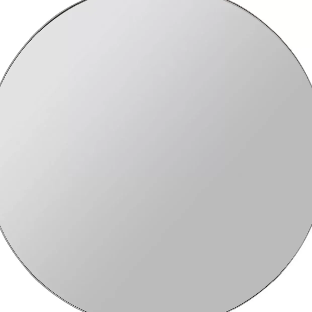 Spiegel Curvy Chrom Look O60