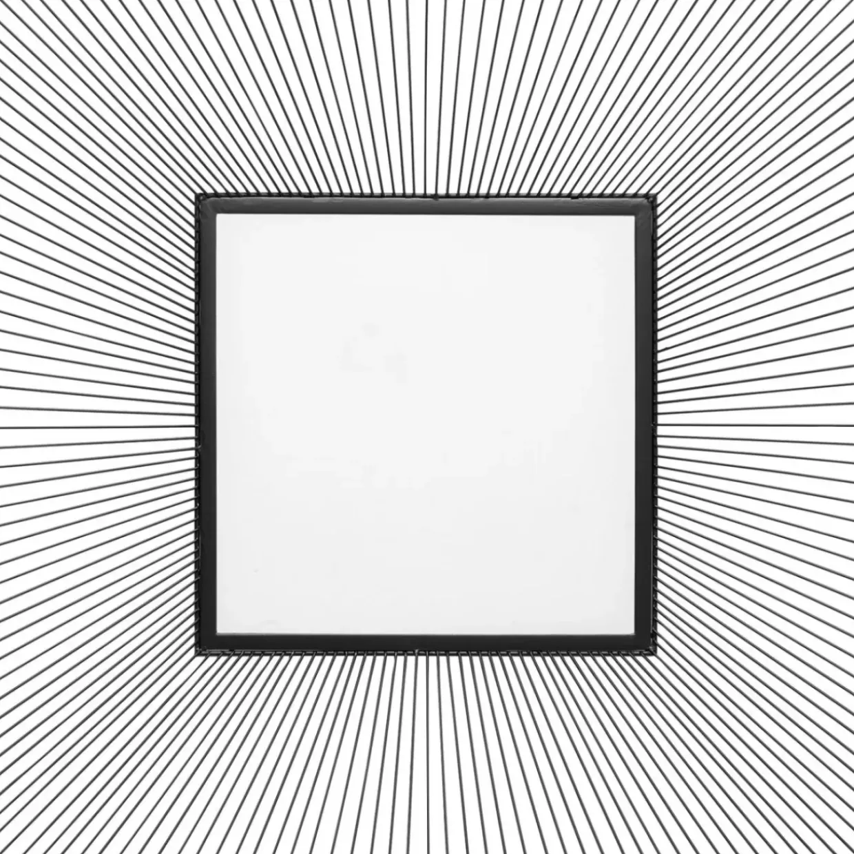 Spiegel Dimension Square Schwarz 91X91Cm