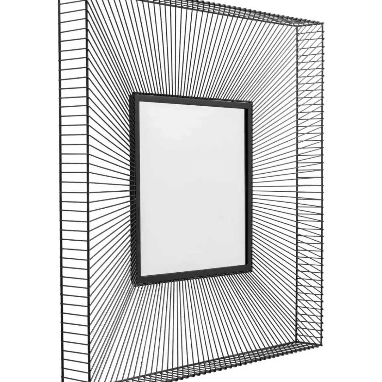 Spiegel Dimension Square Schwarz 91X91Cm