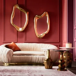 Spiegel Hologram Gold 68X117Cm