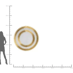 Spiegel Solare Gold O132Cm