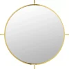 Spiegel Stanford Frame Gold O90Cm