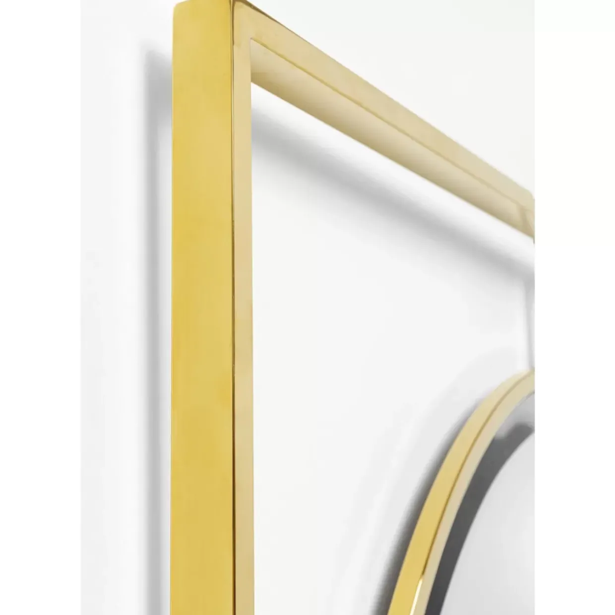 Spiegel Stanford Frame Gold O90Cm