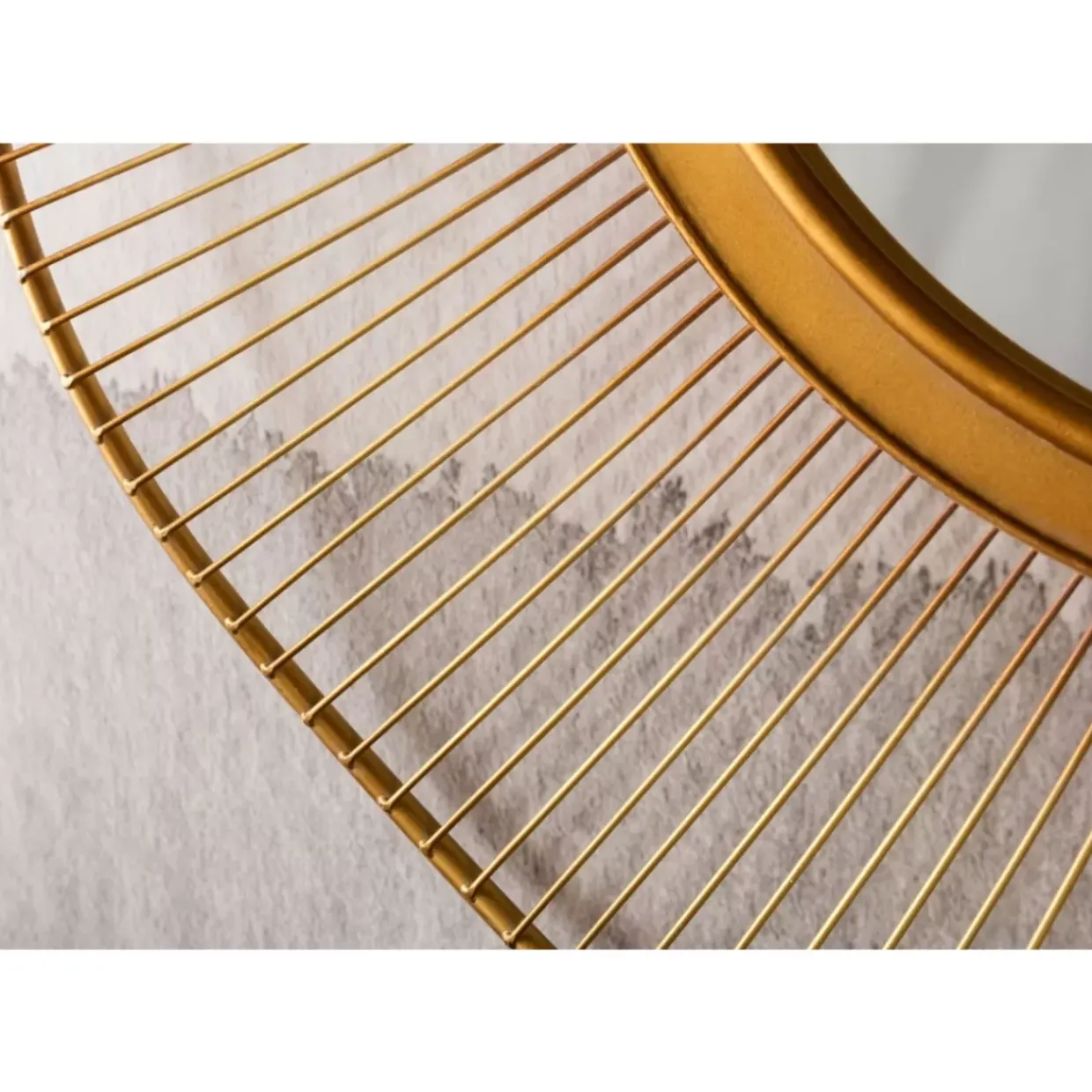 Spiegel Sun Storm Gold O93Cm