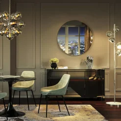 Stehleuchte Calotta Chrome 5Er