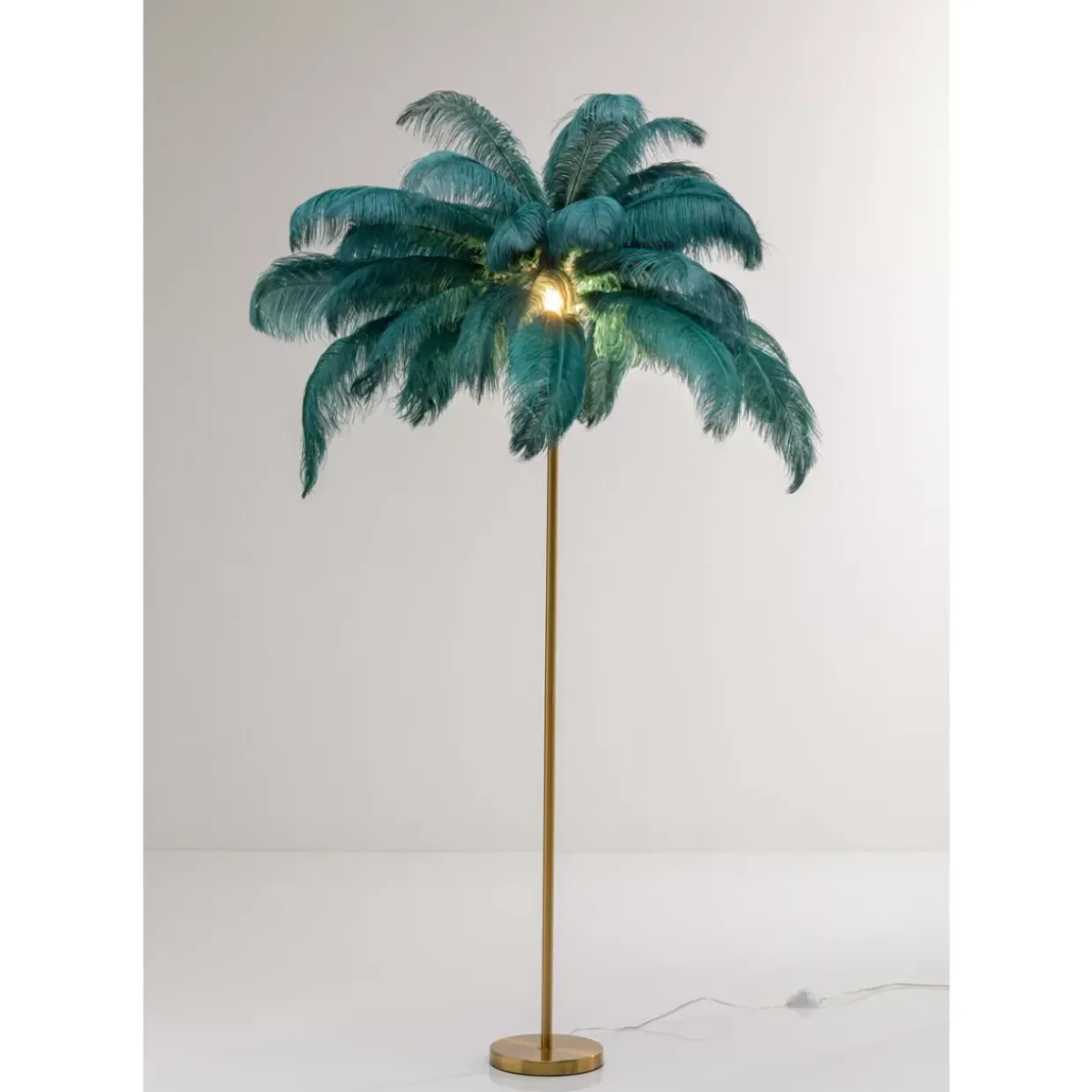 Stehleuchte Feather Palm Grun 165Cm