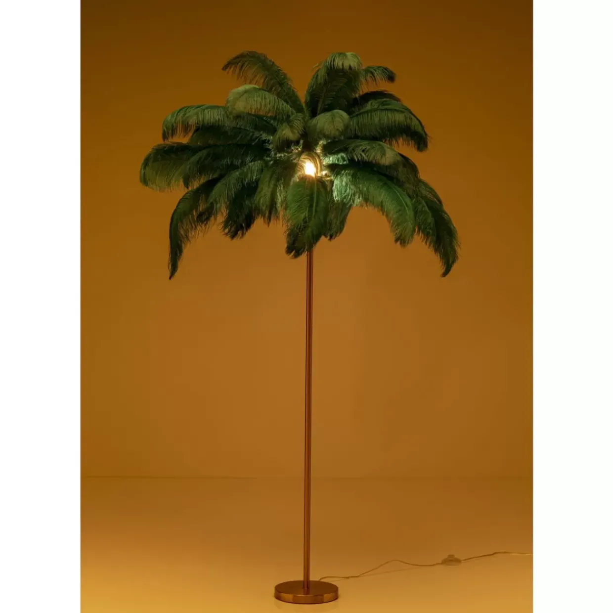 Stehleuchte Feather Palm Grun 165Cm