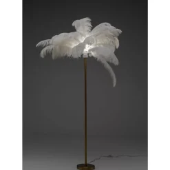 Stehleuchte Feather Palm Weis 165Cm