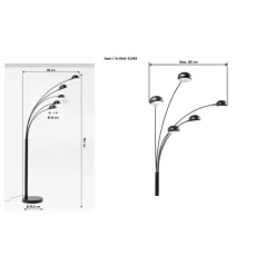 Stehleuchte Five Fingers Economy