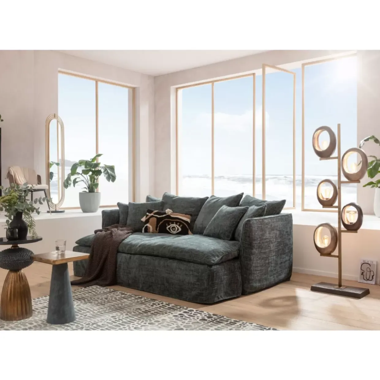 Stehleuchte Five Loops 173Cm