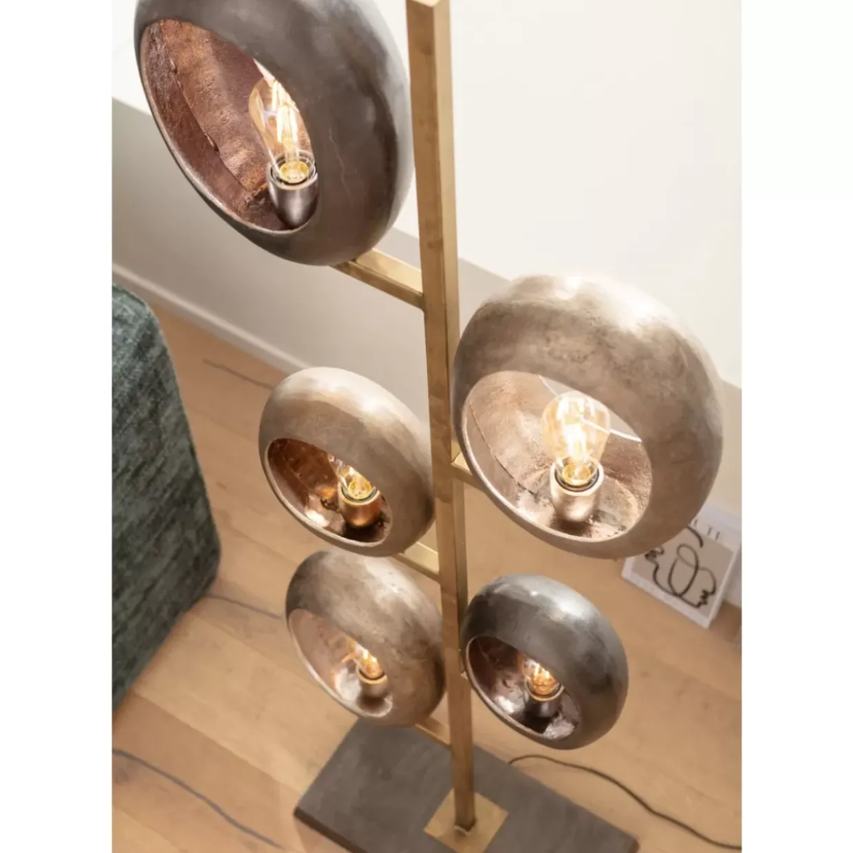 Stehleuchte Five Loops 173Cm