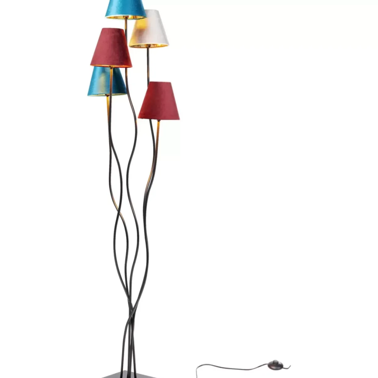 Stehleuchte Flexible Velvet Schwarz Cinque