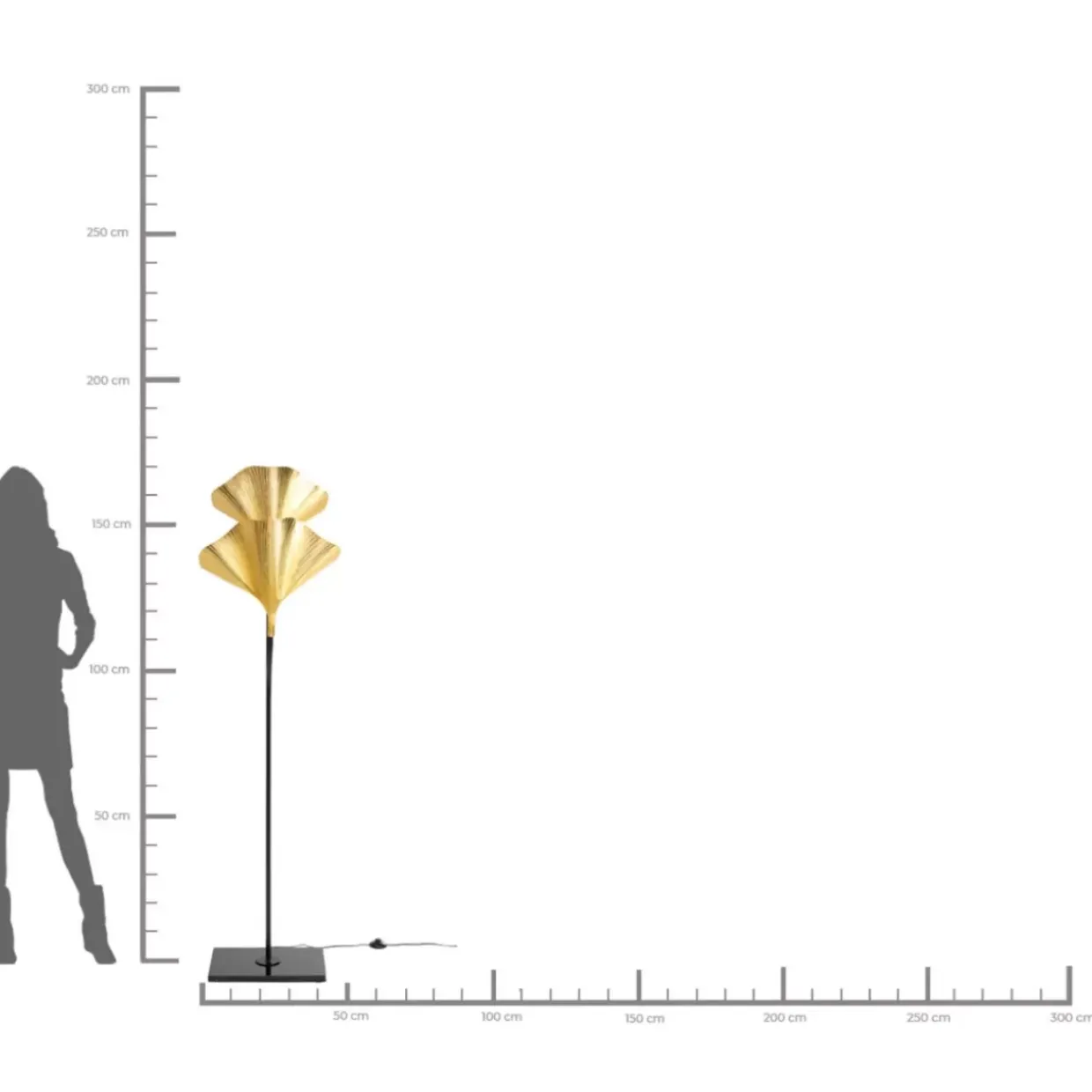 Stehleuchte Ginkgo Due 172