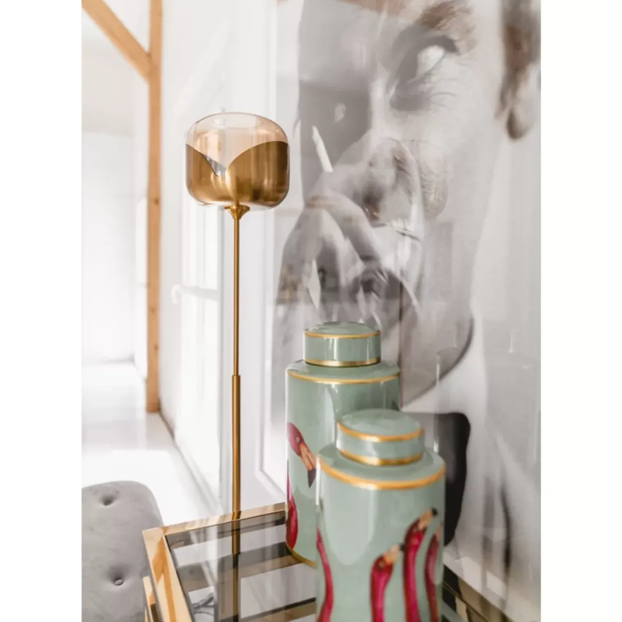 Stehleuchte Golden Goblet Ball