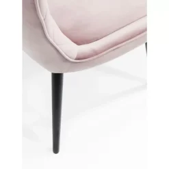 Stuhl Black Marshall Velvet Rose