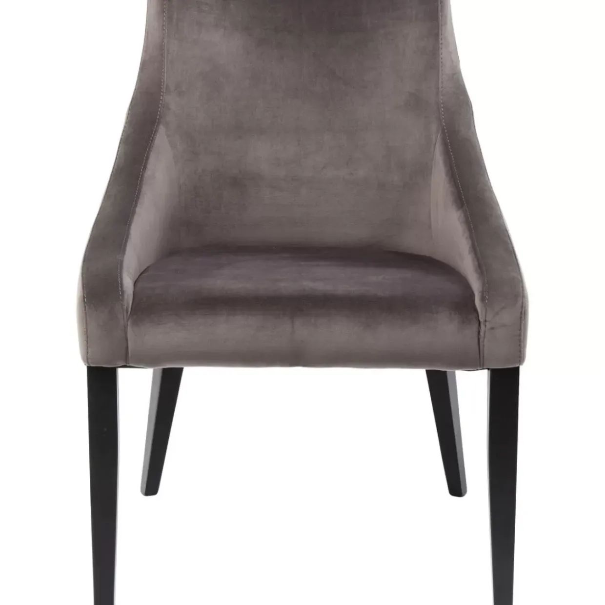 Stuhl Black Mode Velvet Grau